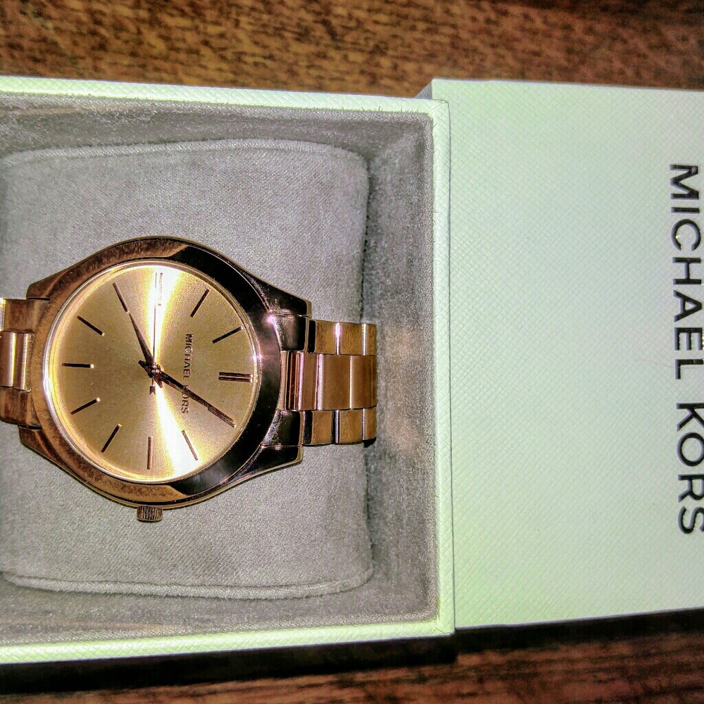 Michael Kors Rose Gold Watch
